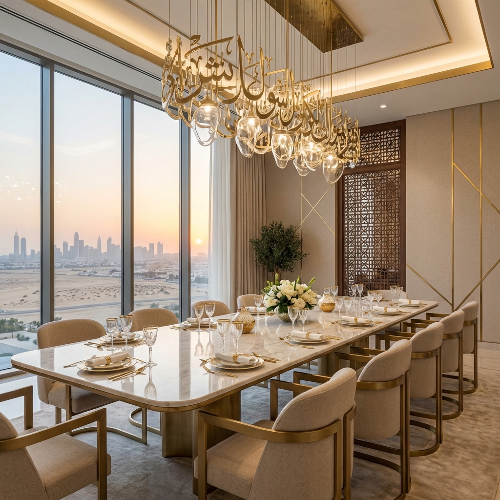 غرفة طعام أنيقة